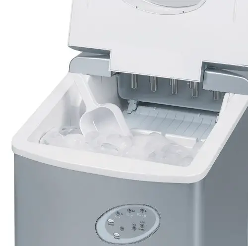 counter top ice making machine with ice