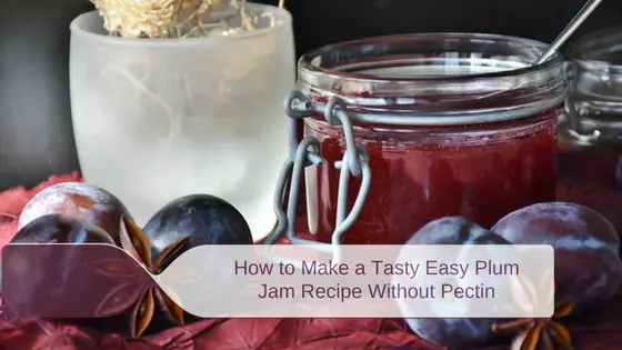 how to make a really tasty easy plum jam recipe without pectin