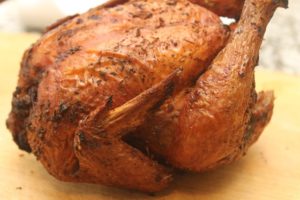 Cook roasted chicken in your halogen