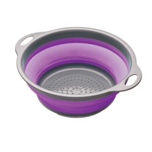 silicone collapsible colander