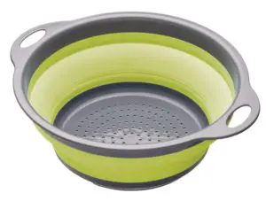 silicone collapsible colander