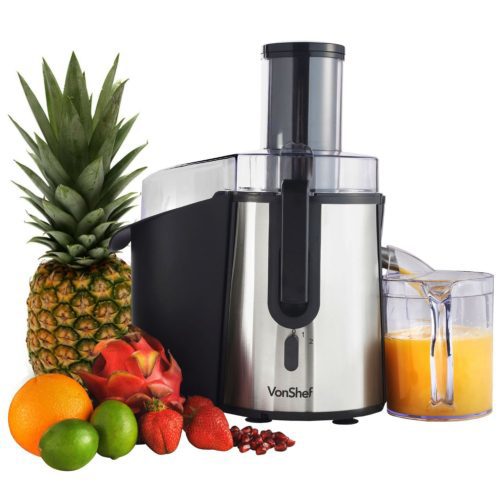  VonShef Whole Fruit Juicer with Juice Jug