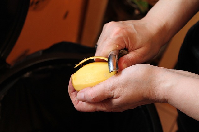 peel your potatoes