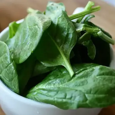 Spinach in a microwave | MissYabilina