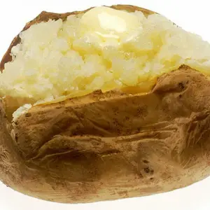 Cook a baked potato in a halogen