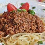 An easy simple spaghetti bolognese recipe