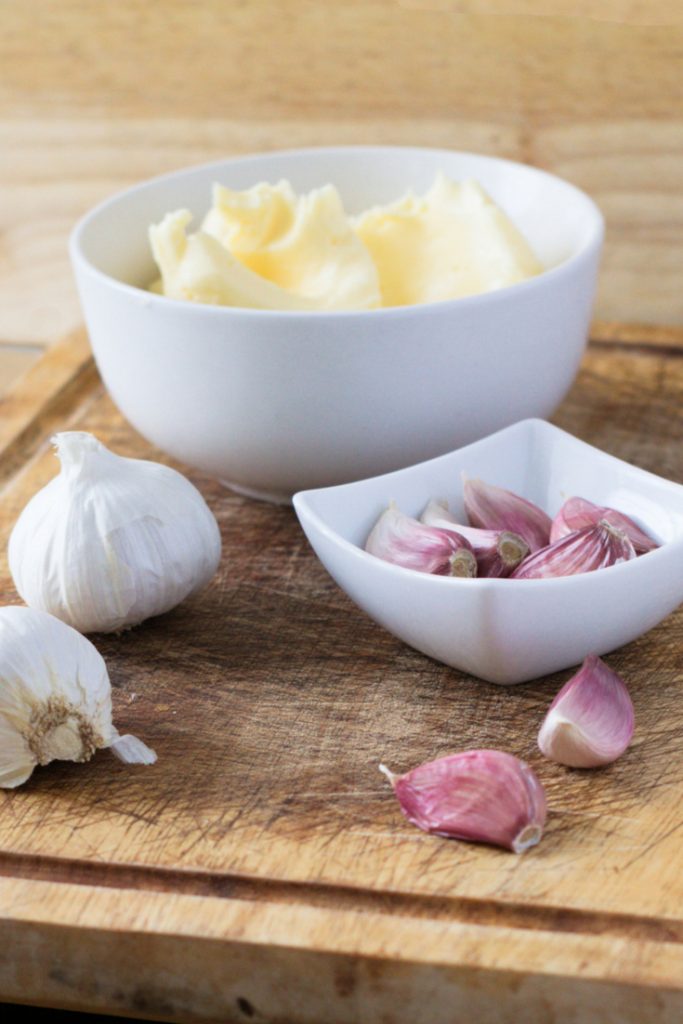 How to Make Garlic Butter Ingredients