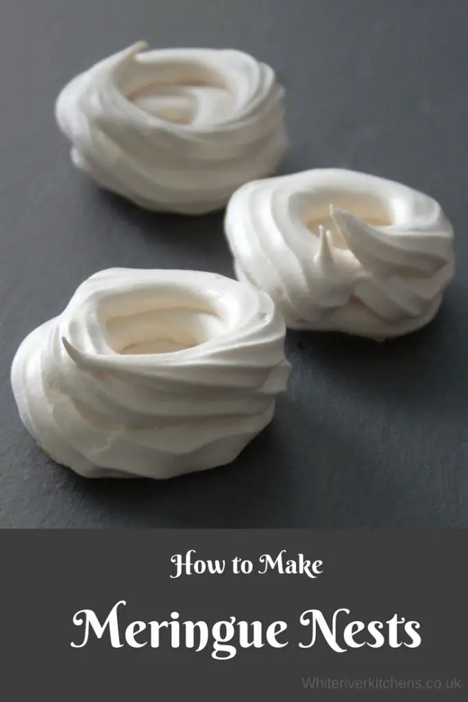 How to Make Meringue Nests